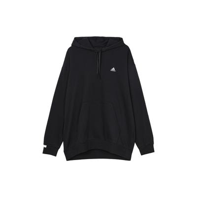 adidas Свитшот с логотипом унисекс толстовки черные IV7600