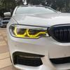 Car Front Headlight Yellow Daylight Led Board for BMW 5 Series G30 G31 M5 F90 Pre-LCI 2017 2018   Superbright Yellow DRL