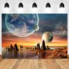 Universe Planet Series Backdrop Colorful Fantasy Space Scenery Photography Background For Birthday Party Portrait Studio 1Props17