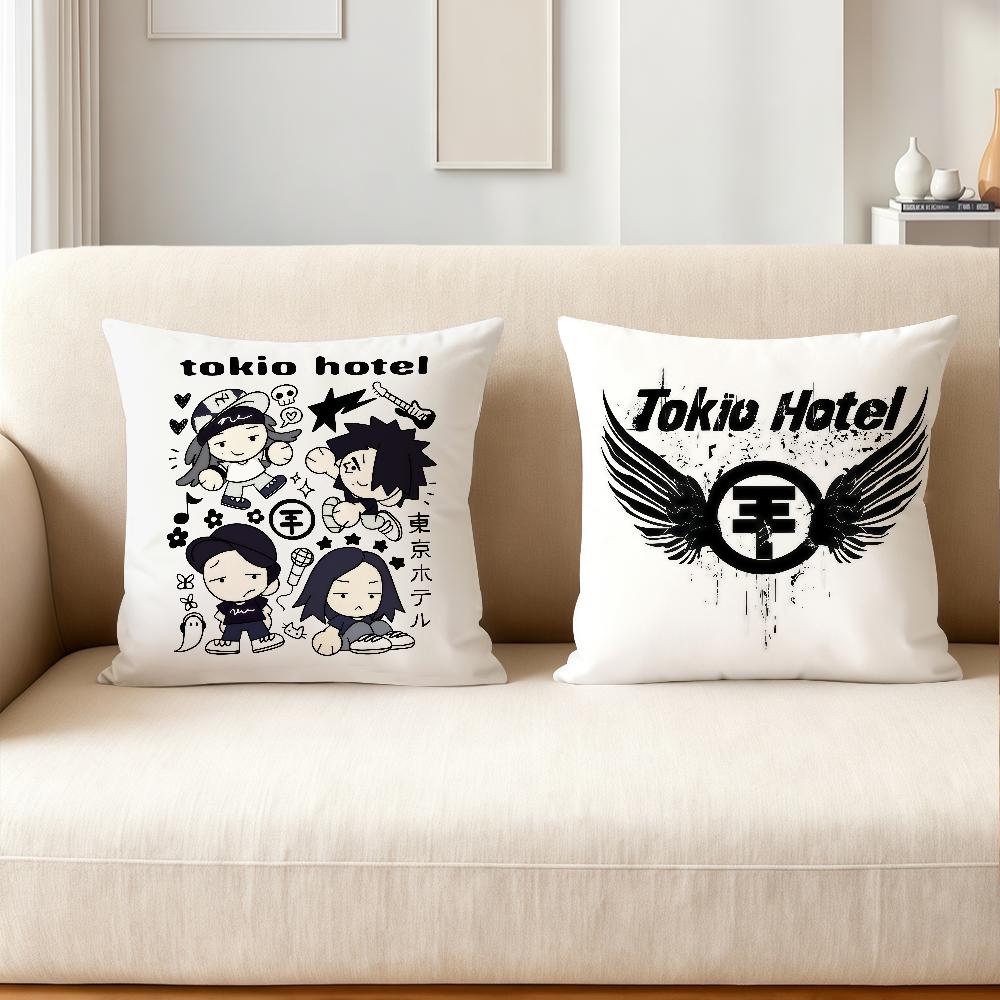 Rock Band T-Tokio H-Hotel Наволочка Применимое пространство Для Гостевых Комнат Интерьеров Автомобилей Офиса Домашний Декор