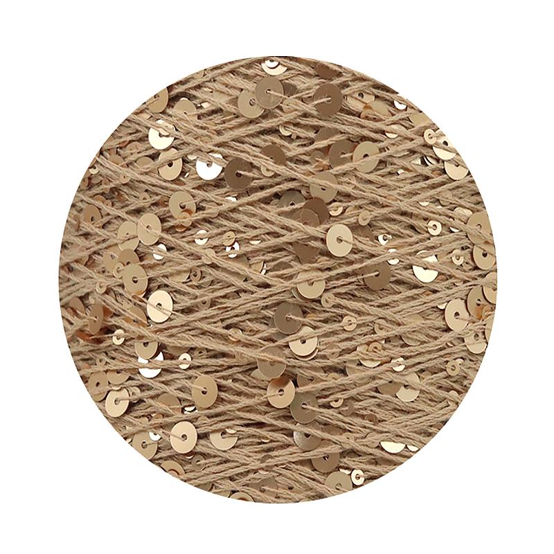 50 г/клубок пряжа для вязания кукол Ice Silk COOMAMUU трикотажная хлопковая пряжа пряжа с пайетками