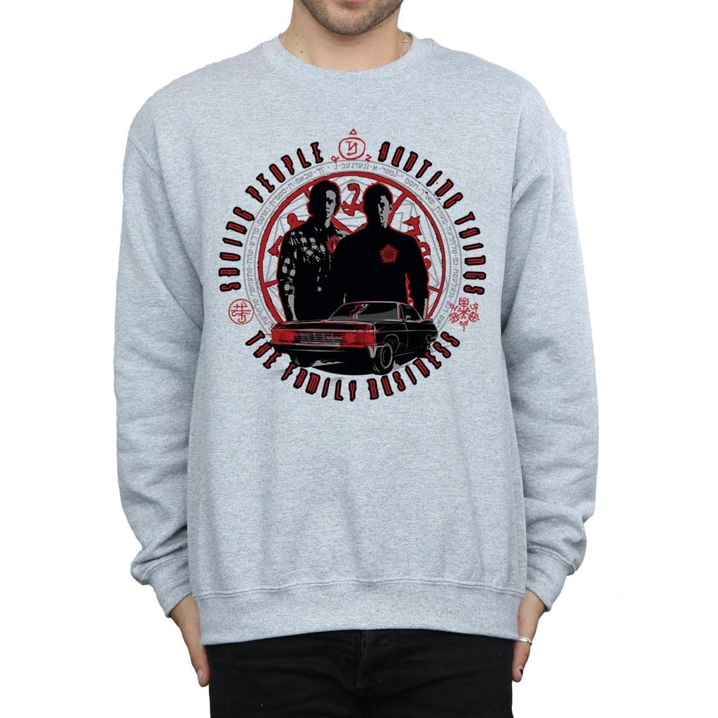 Supernatural Mens Family Business Sweatshirt