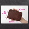 Pueblo Round Long Wallet for All Italian Large with Gift Box Handcrafted by Leather Artisans [SUCCEED] Men, Leather, Cowhide, Capacity, –