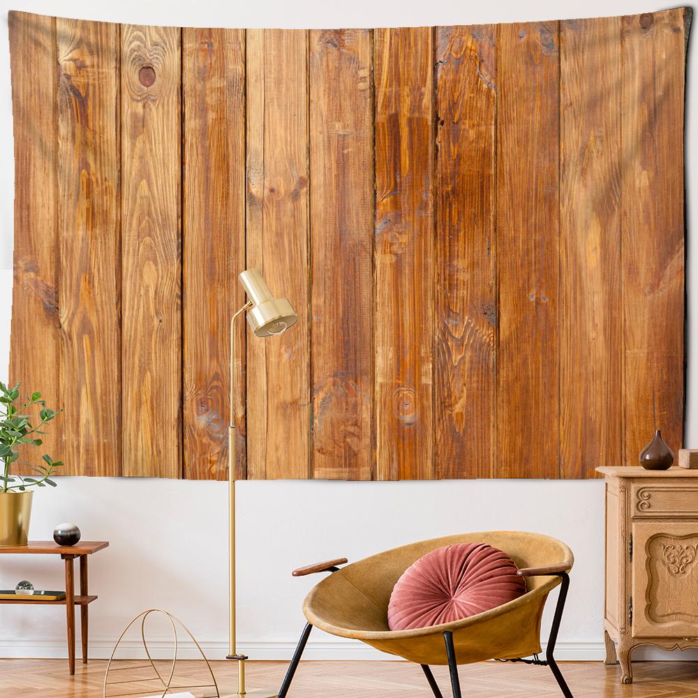 Гобелен под дерево, имитация оригинального экологического деревянного хиппи, фэнтези, фермерский дом, ТВ-фон, домашний декор