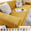 Jacquard Sofa Cover Couch Cover Sofa Cover Elastic Soft Versatile Furniture Protection Cover Pet Proof Living Room Household Use