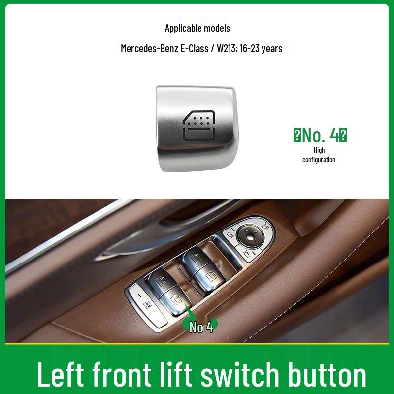 Mercedes-Benz E-Class W213 Electric Window Switch Button Cover