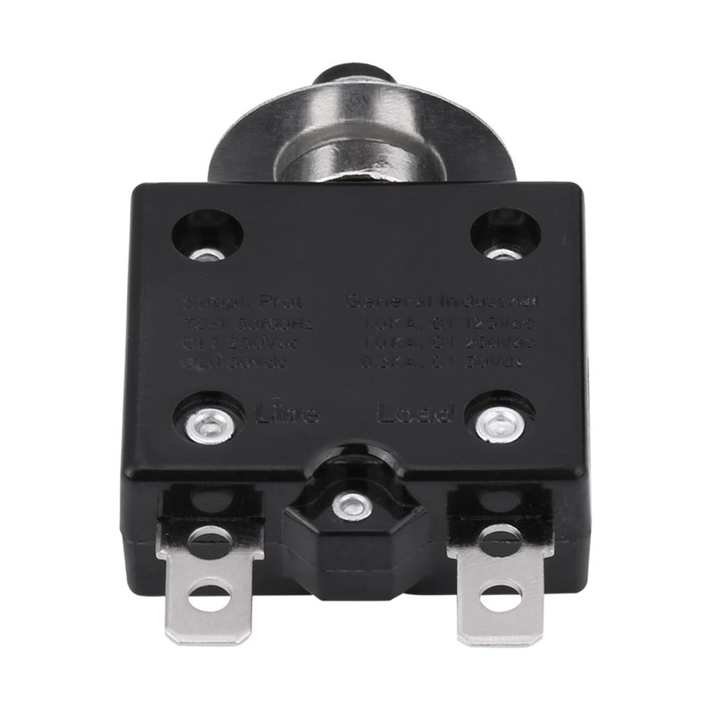 5A Manual Reset Thermal Circuit Breaker Over Current Overload Protector