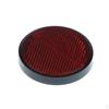 Universal Round Reflector Light Reflective Strips for Car Tailer Motorcycle Cycle Bike , Red