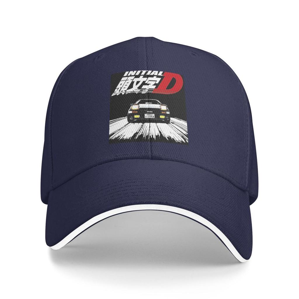 Унисекс Бейсболки Аниме Дрифт AE86 Initial D Уличная одежда Лето Спорт Бейсболки Кепки Хип-хоп Кепка Кепки