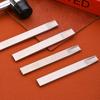 4Pcs/Set 7mm 8mm 9mm 10mm Leather Crafting Tools High Carbon Steel Weaving Cutter Leather Strips DIY Punch Tool