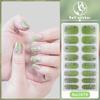 16 полосок для дизайна ногтей, наклейки для 3D-лаков, набор гелевых наклеек для ногтей, французские наклейки для ногтей, салон