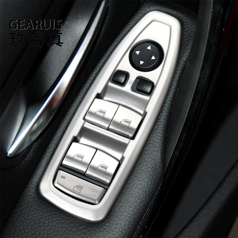 Для BMW 3 4 серии F30 F31 F34 F35 F32 F33 2013-кнопка подъема оконного стекла автомобиля защитная крышка панели салона авто