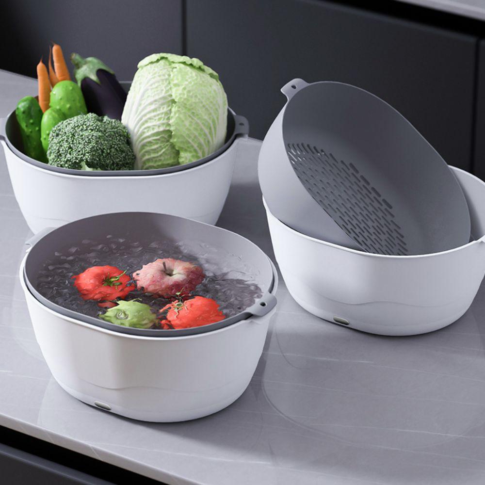 Shock-absorbing Electric Vegetable Washing Basket Vegetable Fruit Purifier  for Vegetable Fruits