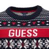 Детский свитер тонкой вязки GUESS с графическим принтом
