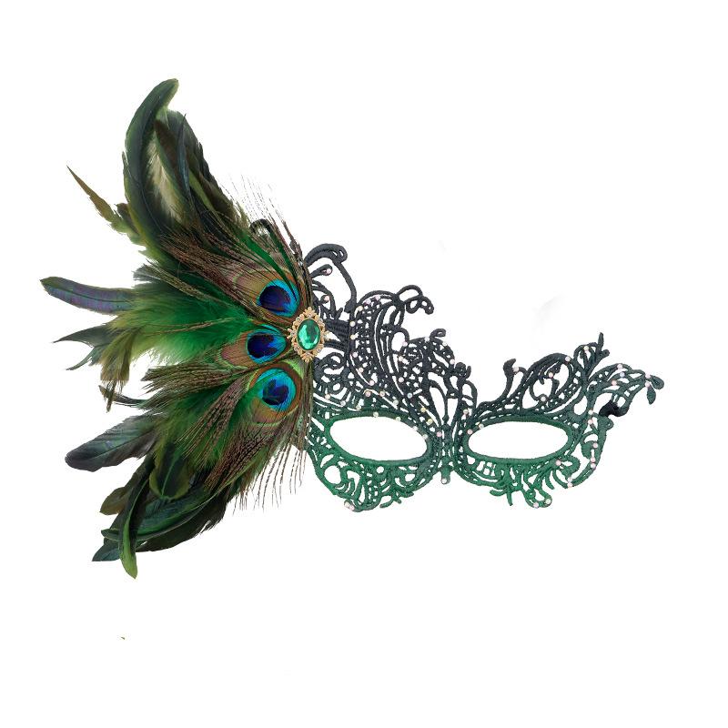 Half-Face Lace Mask Delicate Performance Mask Carnival Party Mask Lightweight For Performance Dance Party Valentine'S Day