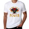 Vintage The Babe With The Power  Funny Owl Tshirt T Shirts For Man Graphic Funny Tshirt