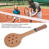 Wood Padel Training Paddle Lightweight Tennis Practice Bat Durable Training Racket  Indoor Training