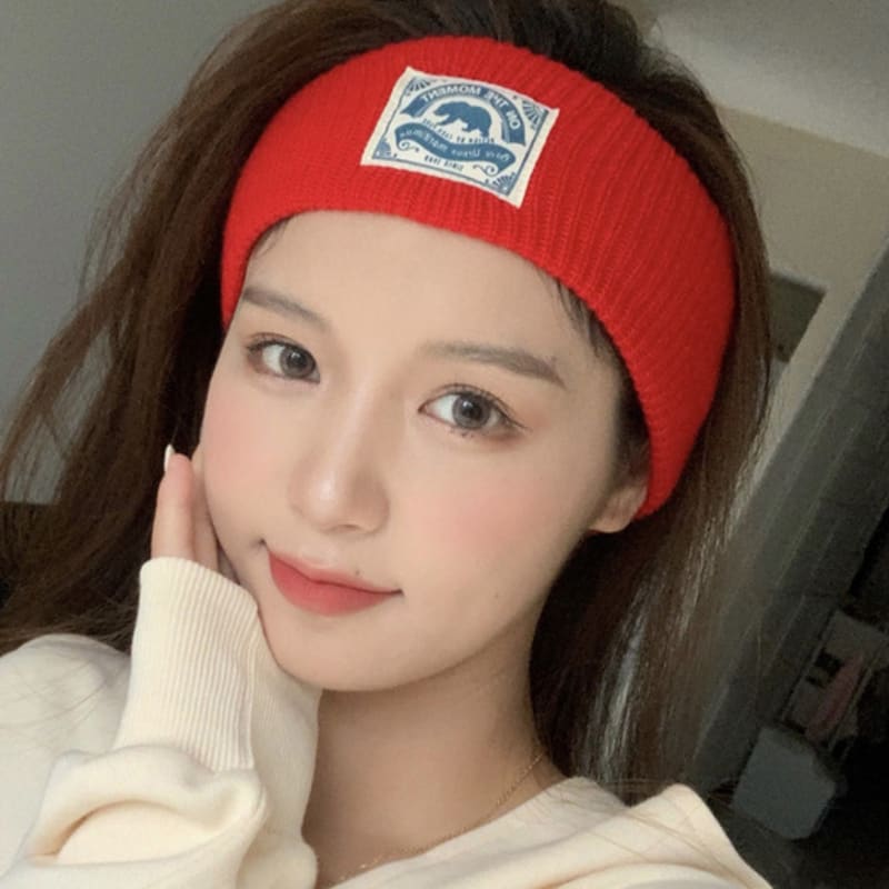 LOOKING4U На Момент Оригинальная Фирменная Повязка для Волос C6 Красная