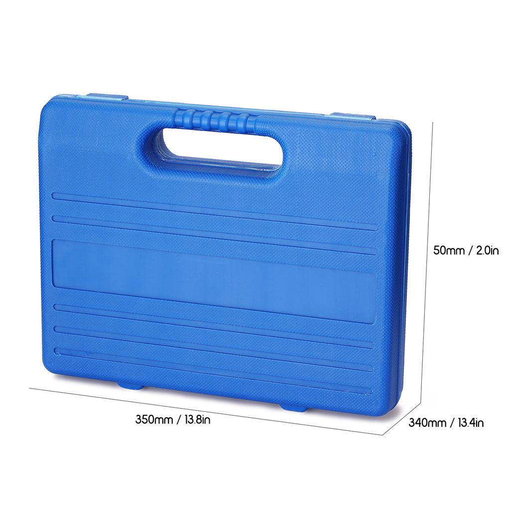 VT01052 12pcs Engine Oil Pressure Tester Diagnostic Testing Tool Cylinder Gauge Compression Gauge