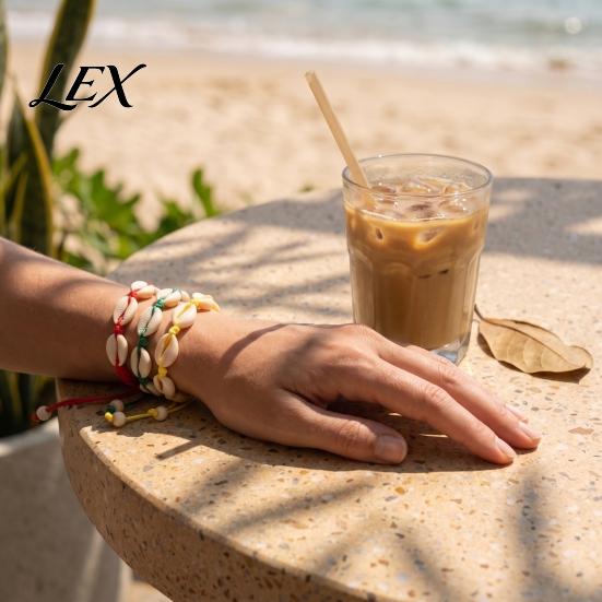 Durable Cord Bracelets for Daily Wear Handmade Seashell Bracelet, Natural Shell Boho Beaded Adjustable Casual Style Woven String Bracelet Women Beach