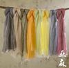 New Fashion Spring Women 100% Linen Scarf Plain Solid Colorful Large Winter Scarves Wrap Stoles Pashmina 60x180cm