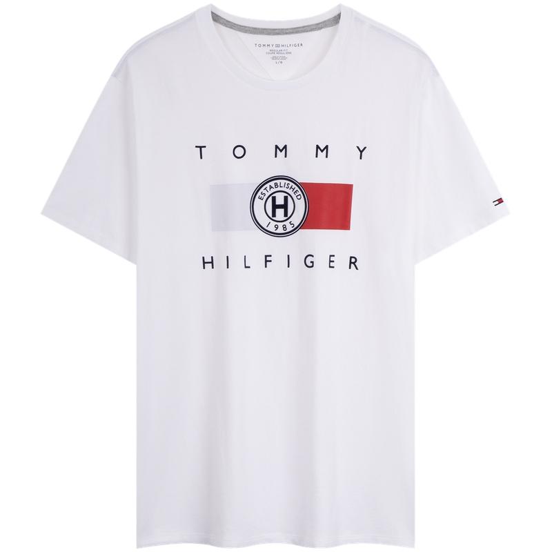 Tommy Hilfiger T-Shirts Men's Crew Neck Moderate XM0XM04144