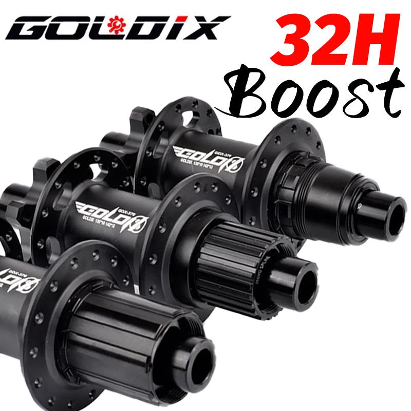 Втулка Goldix M370 Boost 32 отверстия МТБ Thunder Masses Велосипедная втулка Трещотки Cube Pro 7 32 отверстия Cube 12x148 Задняя Передняя 15x110 Трещотка 36T