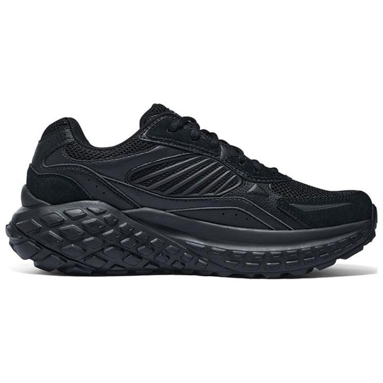 Skechers Monster EVO Men Black Low Top Casual Shoes Mesh Synthetic Leather Comfort Cushion Warm 232744-BBK