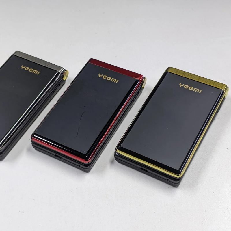 YEEMI M2-C GSM MTK раскладной мобильный телефон с 2,84-дюймовым двойным экраном с большими буквами, вибрацией, MP3, Bluetooth, сотовый телефон для родителей