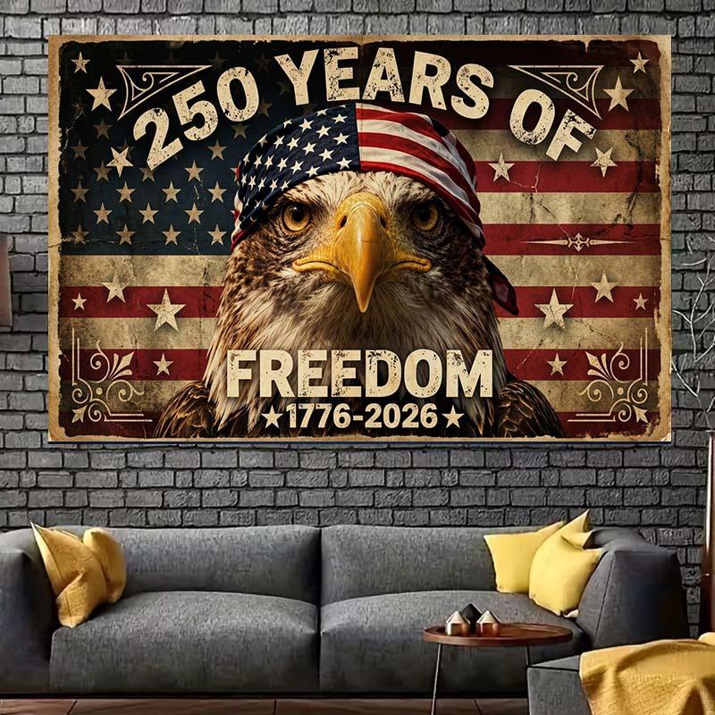 American 250th Anniversary Independence Day Photography Backdrop Military American Flag Eagle Festival Party Photo Background