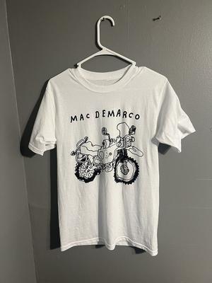 Винтажная хлопковая рубашка Mac Demarco Унисекс Концертная от S до 5XL El547