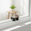 Seamless Installation No-Drill Sliding Door Lock for Window Safety and Security