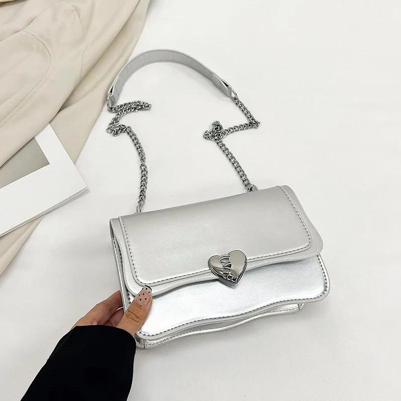 Женская сумка через плечо с нишевым дизайном, новая модная маленькая квадратная сумка через плечо, универсальная, высокого качества