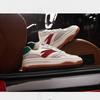 ANTA Street Stubborn 2 Skate Shoes Men's Low Top Ivory White/Cumulus Gray/Rich Rusty 912448077-2