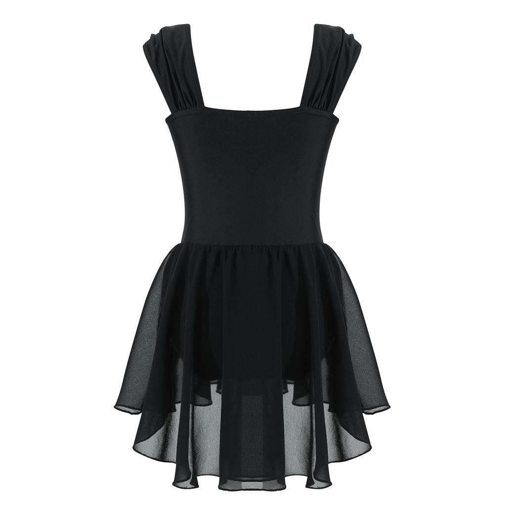 Kids Dancewear Basic Solid Color Leotard for Ballet Class