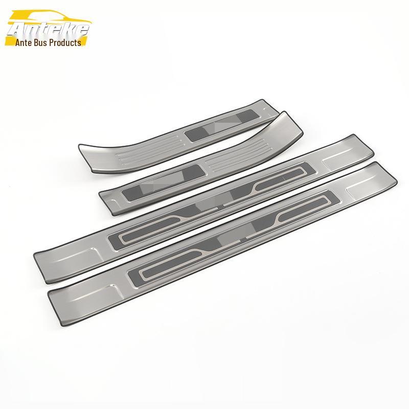 Venucia T90 Sill Trim Stainless Steel Welcome Pedal Stickers