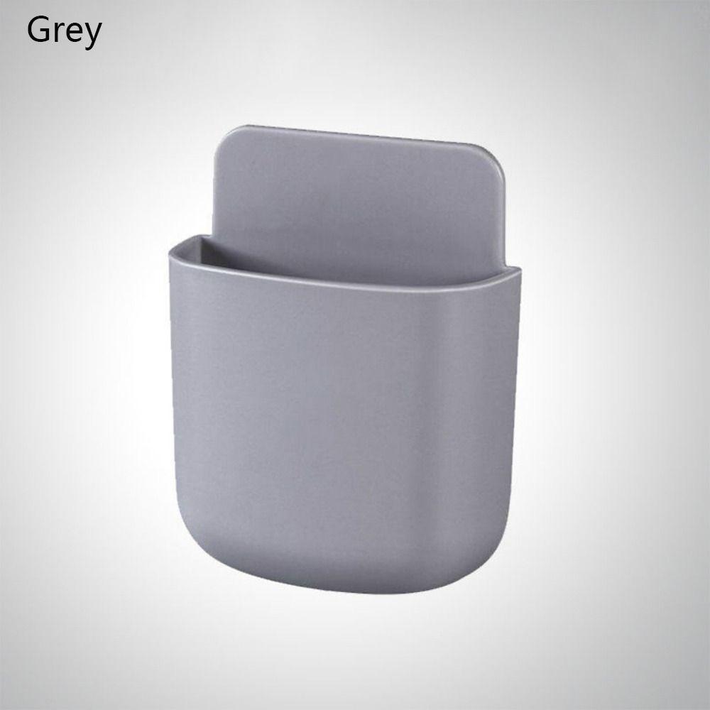 Корпус для настенного монтажа без перфорации Пластиковый держатель для зарядки Новый ящик для хранения пульта дистанционного управления