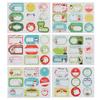Biscuit Package Cookie Candy Tag Package Label Merry Christmas Xmas Ornament Gift Paper Sticker