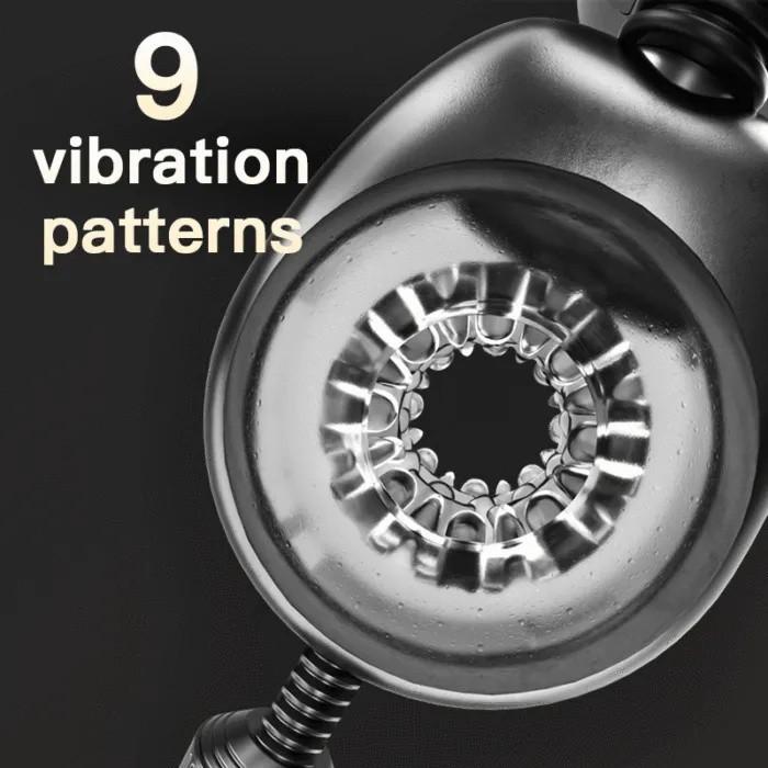 Автоматический носимый мужской мастурбатор - Съемные ремни, ЖК-дисплей, Тренировка Кегеля