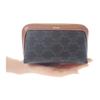 CELINE  4M1622CZJ-04LU Pouch Brown/black Calfskin Women