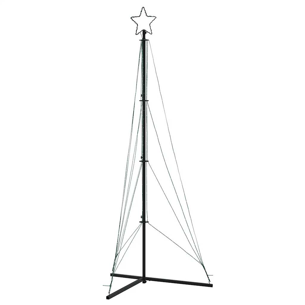LED Christmas Tree 483 Cold White LEDs 240 cm