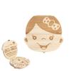 Wooden Baby Tooth Storage Box Kids Teeth Wood Box Organizer Commemorative Box Chirldren Collecting Umbilical Cord Storag