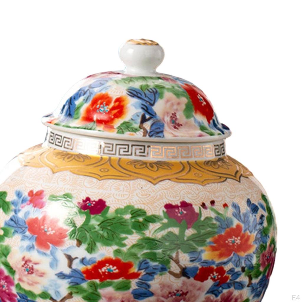 Керамический набор ваз с цветочным рисунком для украшения дома