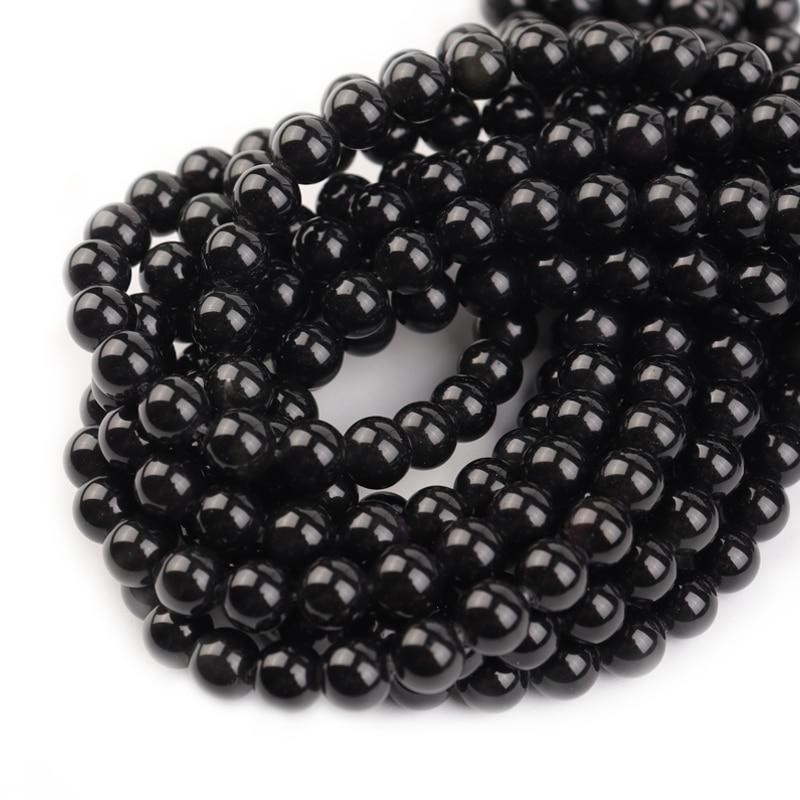 Натуральный черный обсидиан, резьба по голове волка, амулет, кулон, обсидиан, благословение, счастливый кулон