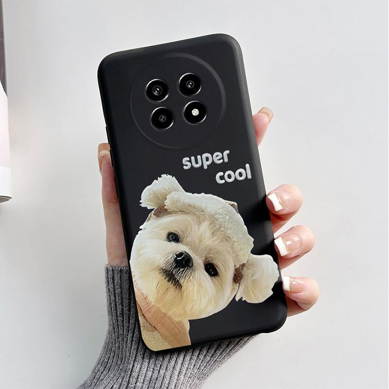 Чехол для Oppo Realme 13 Pro Funda Милый Мультяшный Кот Собака Лиса Силиконовый Мягкий Задний Чехол Для Realme 13 Pro Plus 13pro 5G Чехлы для Телефона