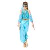 Halloween One Thousand and One Nights Search Banner Princess Jasmine Kids Jasmine Blue Suit Cosplay Suit