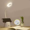 LED Folding Table Lamp Eye Protection Smart Adjustment Soft Light Table Lamp with Pen Holder for