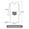 Waterproof and Oil-Proof Kitchen Apron: Cute, Stylish, and Widened Summer Design with Hand-Wipable Feature