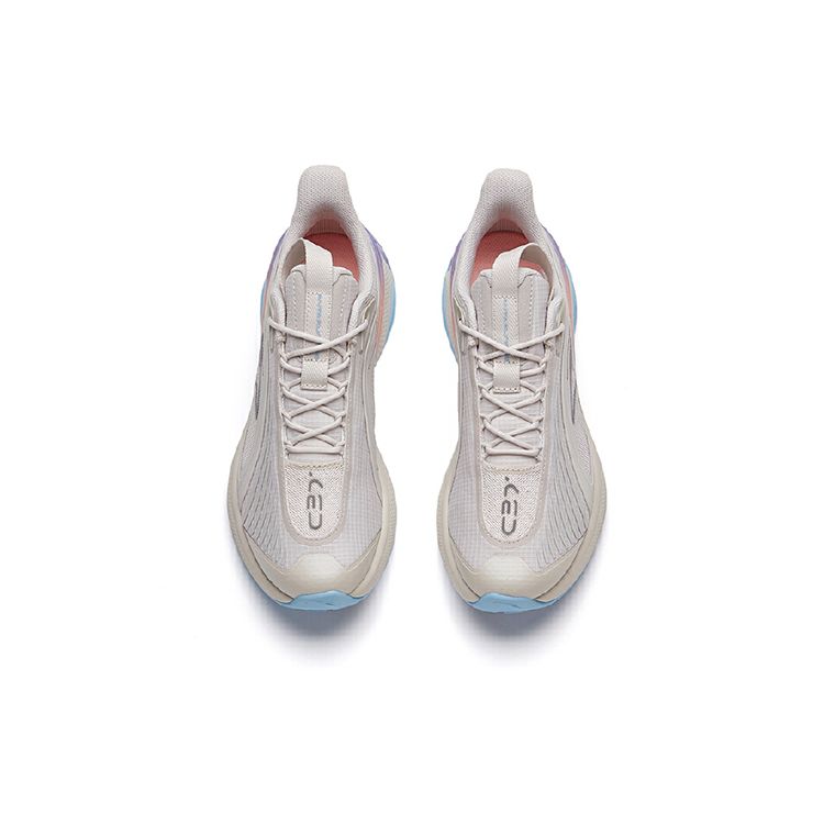 Anta Кроссовки женские C37 2.0 Non-Slip Low-Top Running Shoes Серо-синие 122135537R-1