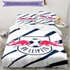 3pcs Duvet Cover Set (1*Duvet Cover + 2*Pillowcase, Without Core), RB Leipzig Print Soft All‑Season Bedding Set, Home Bedroom Decor Gift